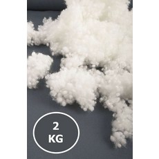 12kg 채워진 면화 장난감 필러 베개 충전재 diy 수제 인형 폴리 에스테르 고탄성 진주 면화 안솜 패치 워크, 2kg, 1개