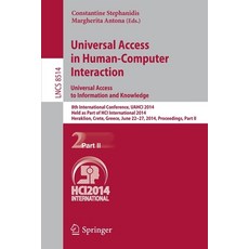 (英文圖書)Universal Access in Human-Computer Interaction: Universal Access to Information... 平裝版, Springer, 英文