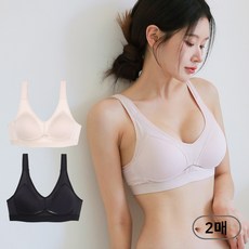 판도라by비비안 2p 쿨메쉬 노와이어 하이 써포트 스포츠브라 2종 세트