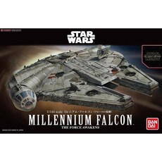 BANDAI 星際大戰 1/144 千年鷹模型 原力覺醒版, 1個