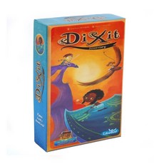 DIXIT 隻言片語擴展包紙牌遊戲84張卡全英文 帶遊戲棋盤 派對智力玩具 聚會桌遊, 1個, 旅行