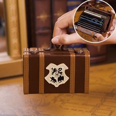 호그와트 트렁크 카드백 스쿨 선물 장난감 굿즈 해리포터, 트렁크 카드홀더 12슬롯, 1개