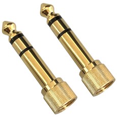 후지 파트 3.5mm ⇒ 변환 어댑터 스테레오 미니 표준 커넥터 스크류 부착(나사식) /PLG-N9909, 02 PLG-N9909-2P