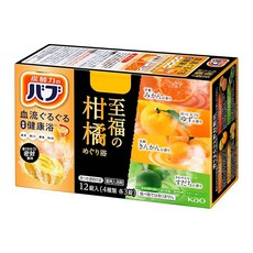 바부 지복의 감귤 순회욕 12 정들이 4종류 각 3정들이, 1개, 1g