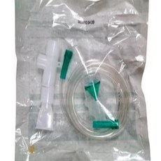 네블라이져키트 MON102 T형 약물통 호스 T연결관 마우스피스 G31027, 1개