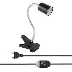 UVA UVB 파충류 램프 홀더 전구 세트 25W/50W/75W 회전 가능한 일광욕 스팟 라이트 거북이 뱀 도마뱀용 모의 솔라광, [04] Lamp Holder