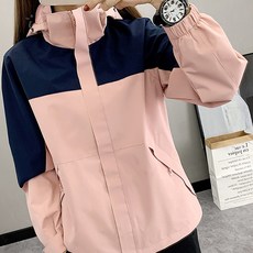 데일로엔 여성 등산 트레이닝복 방수 바람막이