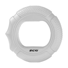 IINCYO 雙力量握力圈 舒適握感設計 多種顏色可選 輕巧便攜 隨時隨地鍛鍊手部肌肉, 灰色, 1個