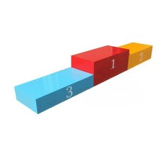 케이유 시상대 단상 메달 시합 체육대회 스포츠 수상, 1개, 강철 60x50 수납형 1.65m