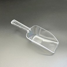 손잡이형 투명 플라스틱 스쿱, 1개, 상세페이지 참조