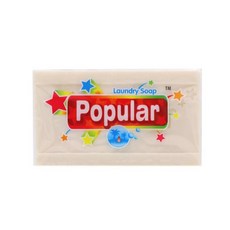 Popular 肥皂 椰子香氛，溫和清潔，持久香氛，適合各種膚質, 1個, 250g