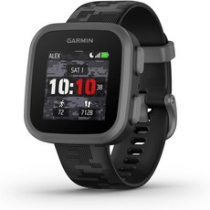 가민 바운스™ 키즈 스마트워치 양방향 문자 및 음성 메시지 위치 추적 블랙 카모갱신, Black Camo, Garmin 검정