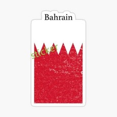 바레인 자동차 스티커 장식 커버 스크래치 데칼 창 범퍼 오토바이 노트북 트렁크, 1개, 11. Bahrain51