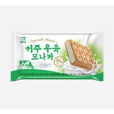 서주 우유 모나카 24개입 샌드 과자 옥수수 밀크 시원한 옛날 아이스크림, 24개, 140ml