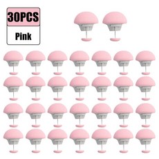 침대 시트 이불 클립 커버 패스너 미끄럼 방지 담요 버클 빨래 집게 못 매트리스 고정 장치 그리퍼, 11 30PCS-Pink