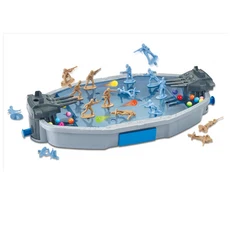 핀볼 기계 장난감 대리석 테이블 전투 투석기 게임 손 눈 조정 부모 자녀 상호 작용 장난감, [04] ATS30310 C, 1개