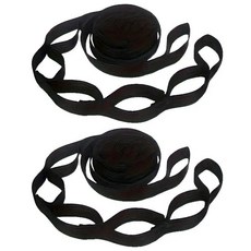 캠핑용 트리 해먹 스트랩 야외용 강화 폴리에스터 헤비 듀티 키트 조절 빠른 설치, 3. Black 2pcs