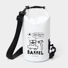BARREL & INAPSQUARE GO DRY BAG 4L 防水袋, 白