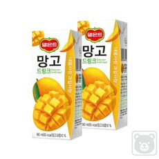 꼭필스 델몬트 망고 주스 32팩 망고드링크