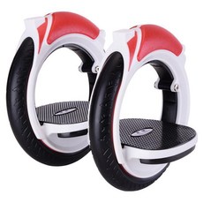 極限戶外運動風火輪雙輪腳踏滑板, 紅, 1個