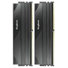 킹뱅크 스타 블레이드 DDR5 하이닉스 A다이 6800MHz CL32 데스크톱용 램 16GB 블랙 2개입, 1개