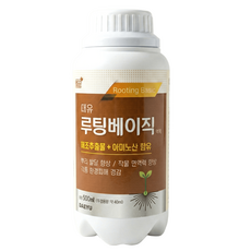 뿌리발근제 대유 루팅베이직 500ml 발근 촉진제 영양제 고추 다육이, 1. 루팅베이직 500ml, 1개