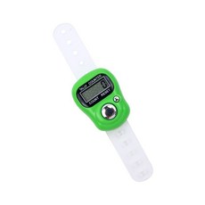 桃園48H 指計步器 顏色隨機 計步器 計步器 數量 指計步器, 1個, 1011手指計數器【綠色】