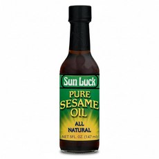 SUN 선캡 Luck Pure 세서미 오일 141.7g5온스, 5 Fl Oz (Pack of 1), 1개