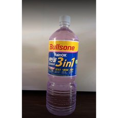 레인ok 에탄올 3in 1 코팅워셔 자동차 워셔액 1.8L 3개 불스원