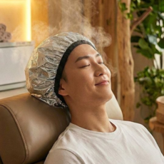 자체 발열 헤어 캡 홈케어 스팀 두피 헤어 트리트먼트 캡 관리 머릿결 집중 영양 용품 셀프