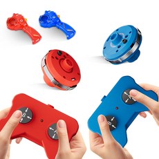 雙人對戰遙控陀螺，全新玩法，新年禮物，親子互動遊戲, 1個, [2個遙控器]雙人對戰遙控陀螺, [2個遙控器]雙人對戰遙控陀螺