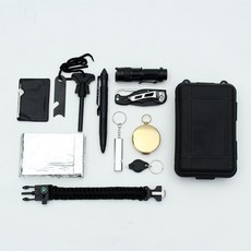 WISHPICK 생존도구 8종세트 생존키트 재난키트