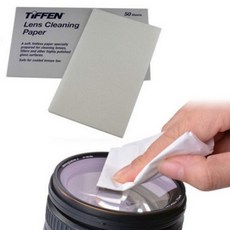 TIFFEN 티펜 렌즈 크리닝 페이퍼 (50매/Lens Cleaning Paper/티슈/클리닝), 50개