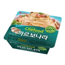 롯데웰푸드 쉐푸드 스파게티 까르보나라, 4개, 220g