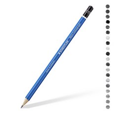 스테들러 마스 루모그라프 100 제도연필, 1개, F