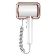 위금두 벽걸이 음이온 헤어드라이어 43, 화이트2000W