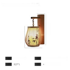 일본식 벽 램프 조명 등불 등 오마카세 이자카야 초롱 벽램프 장식 앤틱 매장 침실 벽등, E타입