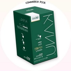 맥심 카누 디카페인 커피 ×30T 스틱 카페인 부담없이 즐기는 커피 미니 0.9g 커머스픽301, 900mg, 100 STICKS, 1
