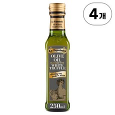라 에스파뇰라 올리브 오일 플레이버드 위드 화이트 트러플 La Espanola Olive Oil Flavoured with White Truffle 250ml, 4개