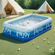글레이셔 에어 수영장 PVC 야외 대형 웨이딩 가족 물놀이, 1.5m