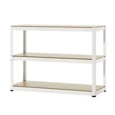 몬스또어 3단 무볼트 선반 120cm 침대옆선반, 블랙