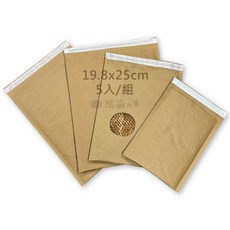 紙箱阿爸 蜂巢紙包裹袋 29.7x35cm 5入/組, 5個