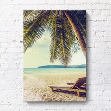 북유럽 해변 풍경 인테리어 액자 거실 장식 그림 모던한 디자인 아트포스터 우드액자 대형사진인화 매력적인 소형액자 현대적인 스타일 액자제작, 내부나무액자 A