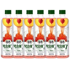 참존식품 복숭아7베이스 835ml, 6개