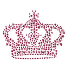 의류리폼 핫픽스 모티브 crown-001, Blue
