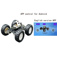 Esp32 WIFI 비디오 제어 탱크 모델 로봇 자동차 Arduino ESP32 키트 카메라 프로그래밍 웹App RC, App car, A