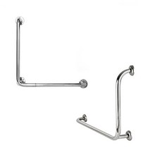 L자형 양변기 손잡이 국산 안전손잡이 장애인손잡이, 1개