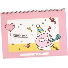 선물세트 스케치북 어피치 5개입