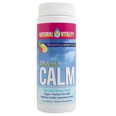 NATURAL VITALITY 壓力護理保健飲沖泡粉 覆盆子檸檬口味, 1個, 226g