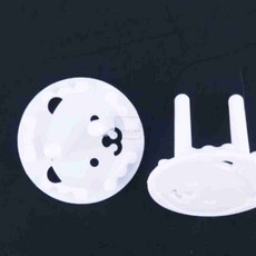 엠비아4 곰돌이 콘센트 마개 홀더 5p 콘센트커버